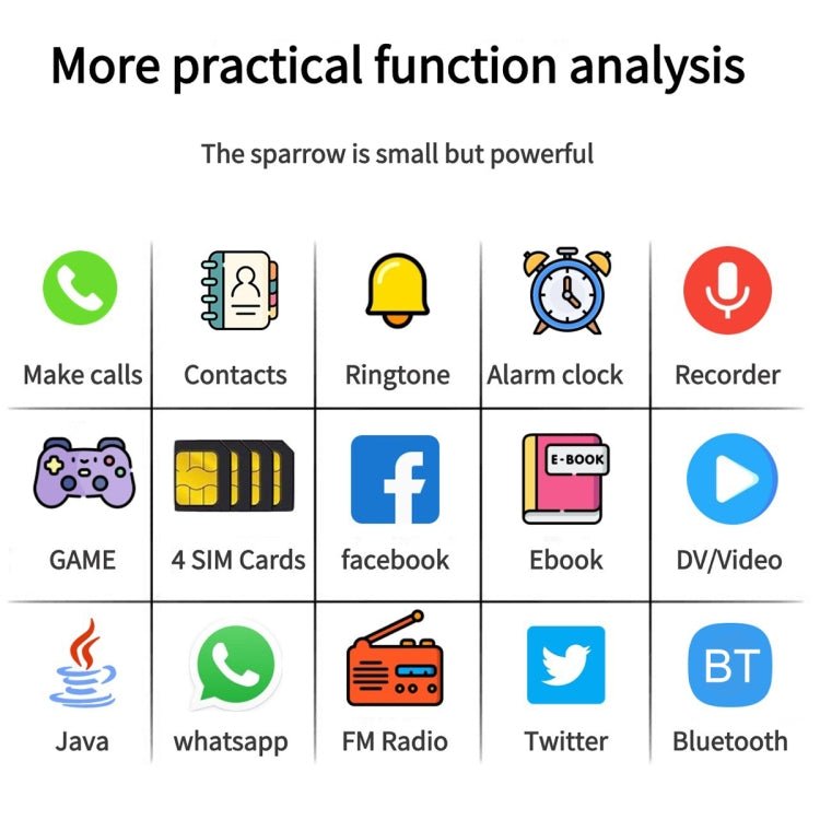 S5630, 2.8 inch, 3000mAh, 21 Key, Support Bluetooth, Flashlight, GSM, Quad SIM (Orange) - Mega Discount Store LebanonLebanon