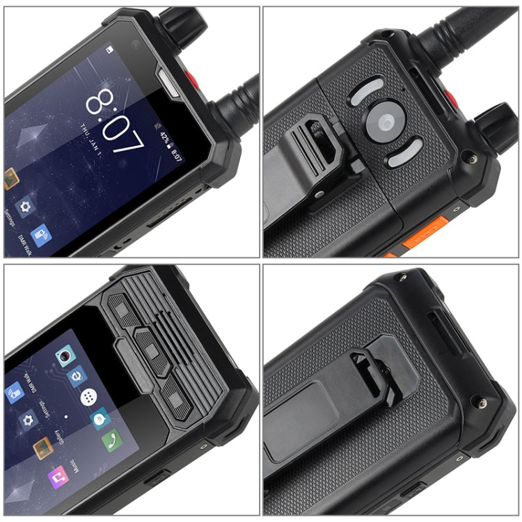 UNIWA P2 Walkie Talkie Rugged Phone, 3GB+32GB, IP67 Waterproof Dustproof Shockproof, 4.0 inch Android 8.1 Qualcomm Snapdragon SDM450 Octa Core up to 1.8GHz, Network: 4G, NFC, POC, SOS, OTG - Mega Discount Store LebanonLebanon