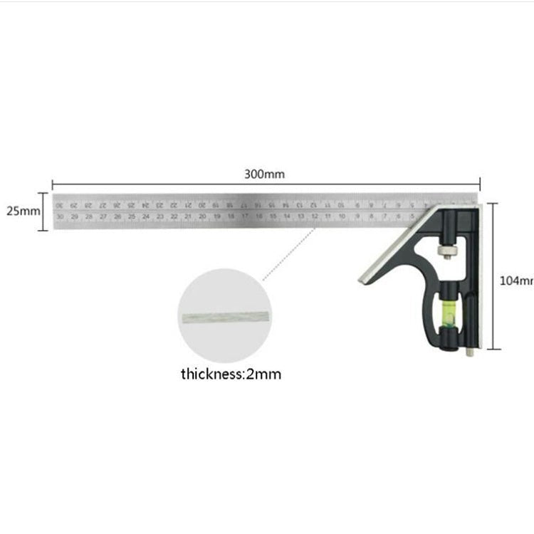 BEI WRH 300mm Multifunctional Combination Angle Woodworking Tools - Mega Discount Store LebanonLebanon