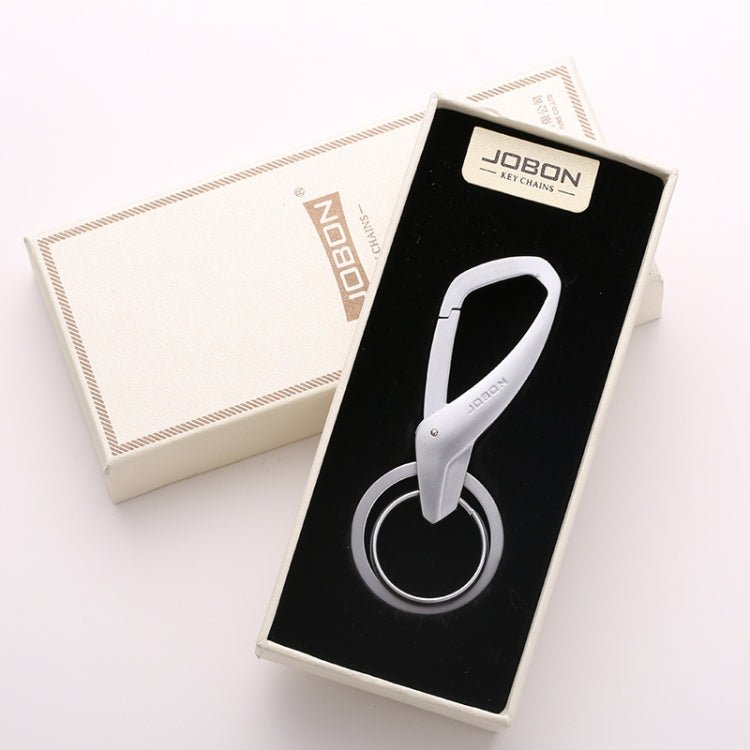 BEI WRH JOBON ZB - 197 Car Waist Hanging Keychain Double Ring Metal Keychain(Black) - Mega Discount Store LebanonLebanon