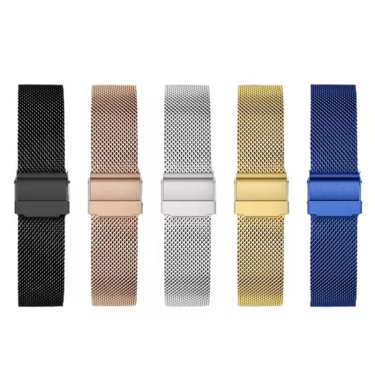 14mm Milanese Buckle Stainless Steel Watch Band(Dark Blue) - Mega Discount Store LebanonLebanon