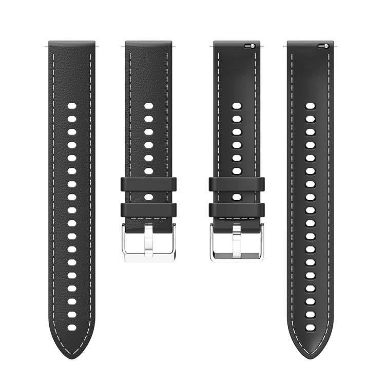 18mm Stitched Silicone Watch Band(Black) - Mega Discount Store LebanonLebanon