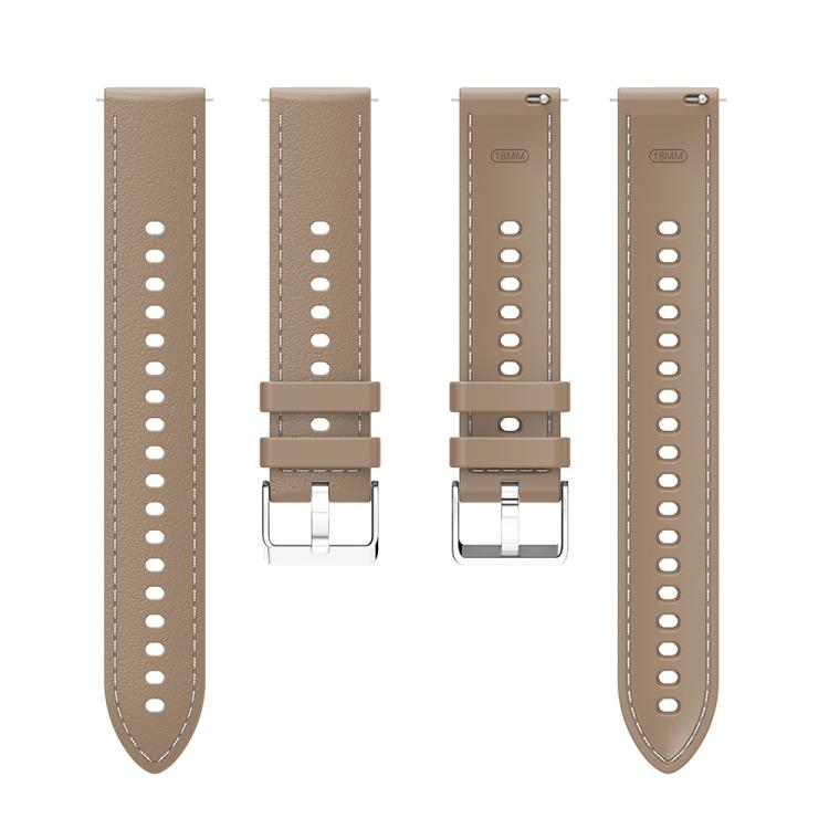 18mm Stitched Silicone Watch Band(Desert Silver) - Mega Discount Store LebanonLebanon