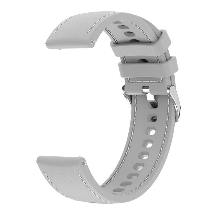 18mm Stitched Silicone Watch Band(Gray) - Mega Discount Store LebanonLebanon