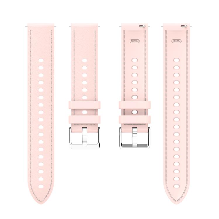 18mm Stitched Silicone Watch Band(Pink) - Mega Discount Store LebanonLebanon