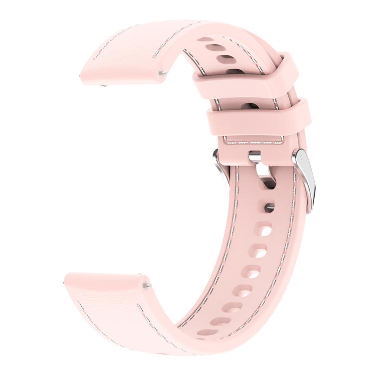 18mm Stitched Silicone Watch Band(Pink) - Mega Discount Store LebanonLebanon