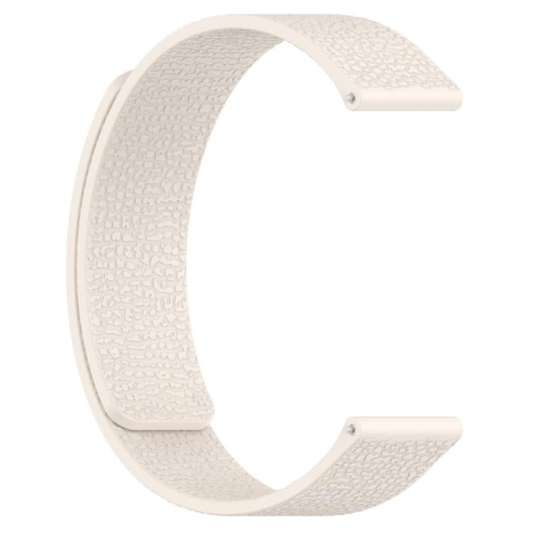 18mm xDfind Flat Head Litchi Texture Magnetic Silicone Watch Band(Starlight) - Mega Discount Store LebanonLebanon