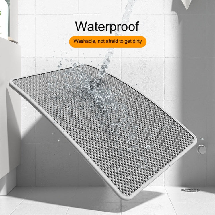 BEI WRH 45 x 30cm Filtering And Splash - Proof Litter Mat Pet Double Layer EVA Bedding Pads(Black) - Mega Discount Store LebanonLebanon