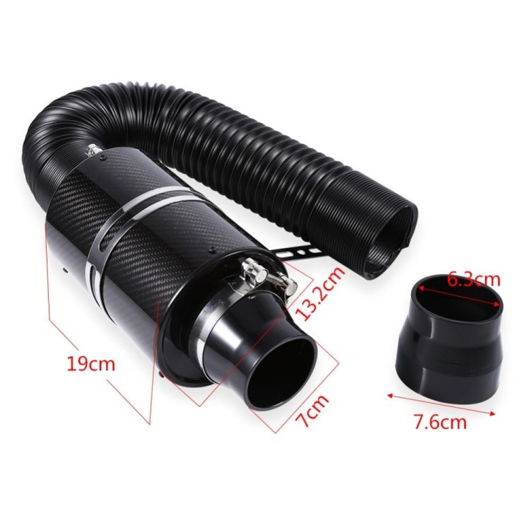 BEI WRH Carbon Fiber Air Intake Bellows Air Filter Kit Car Modification(Without Turbo Fan) - Mega Discount Store LebanonLebanon