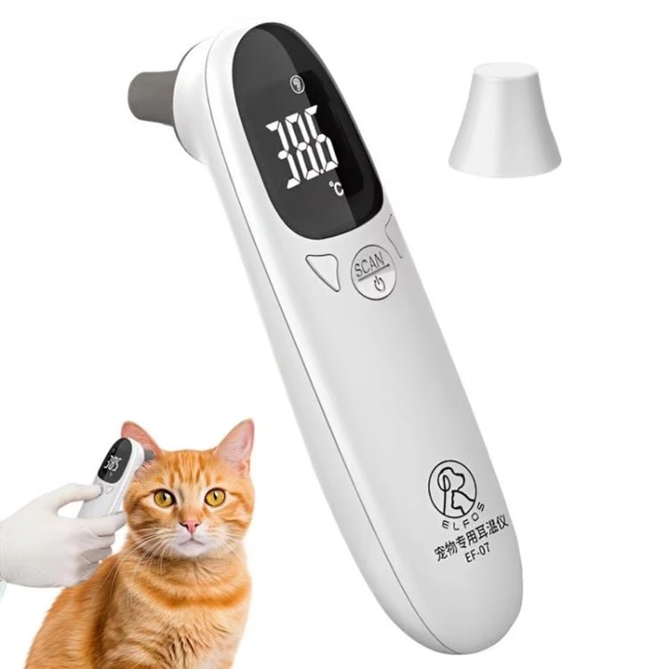 BEI WRH ELOFS EF - 07 Pet Dog Cat Ear Digital Thermometer Accurate Infrared Measuring Animal Thermometer(White) - Mega Discount Store LebanonLebanon