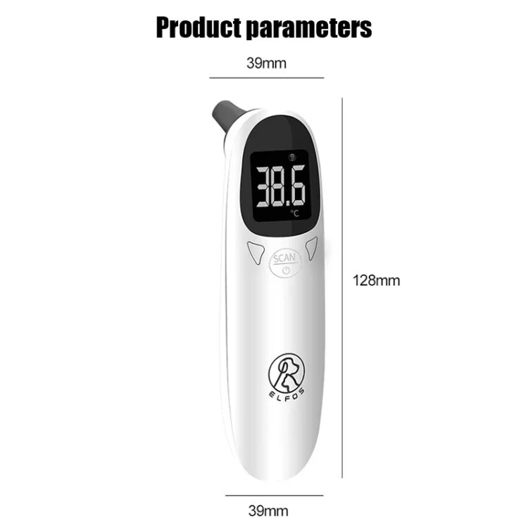 BEI WRH ELOFS EF - 07 Pet Dog Cat Ear Digital Thermometer Accurate Infrared Measuring Animal Thermometer(White) - Mega Discount Store LebanonLebanon