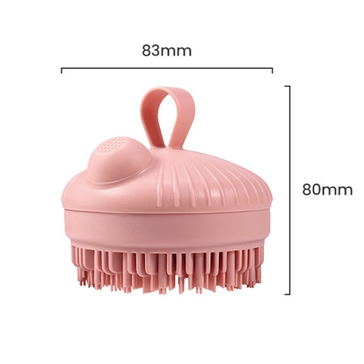 BEI WRH Multi - Functional Shower Scrubbing Ball Bathing Cleaning Brush Silicone Shower Brush, Color: Shampoo Pink - Mega Discount Store LebanonLebanon