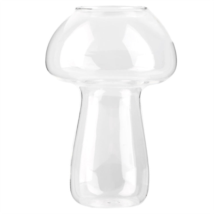 BEI WRH Mushroom Shaped Glass Vase Terrarium Bottle Container Flower Home Table Decoration - Mega Discount Store LebanonLebanon