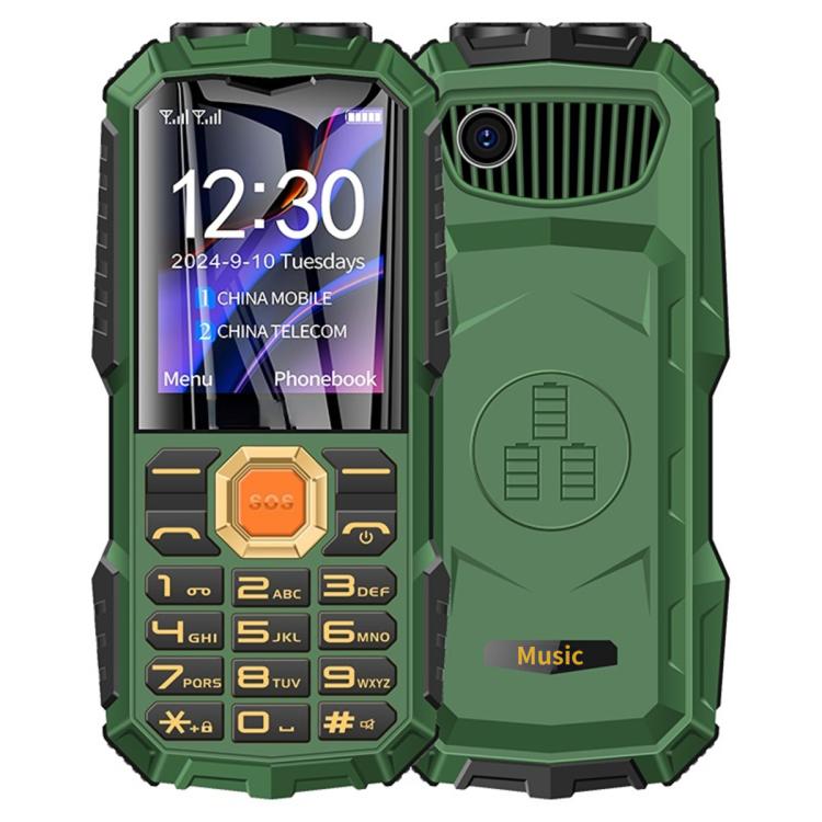 BEI WRH Q7+ 4G Elder Keypad Rugged Phone, 1.77 inch, 16800mAh, 21 Keys ...