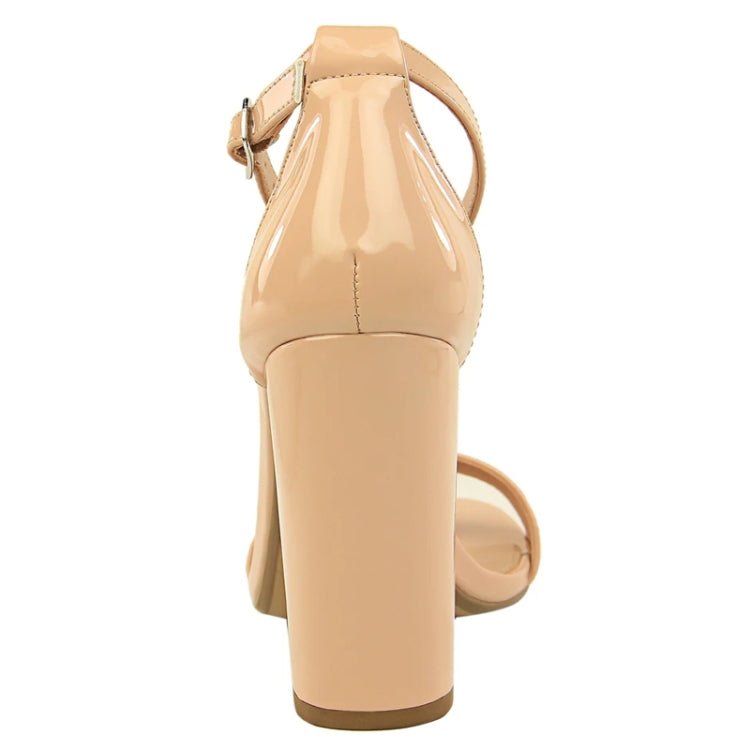 BIGTREE Women Shoes Summer High Heels Simple Chunky Sexy Nightclub Ankle Strap Sandals, Size: 39(White) - Mega Discount Store LebanonLebanon
