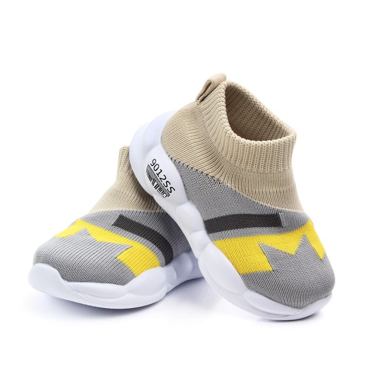 D2232 Breathable Baby Walking Shoes Fly Woven Mesh Children Casual Shoes, Size: 21(Gray) - Mega Discount Store LebanonLebanon