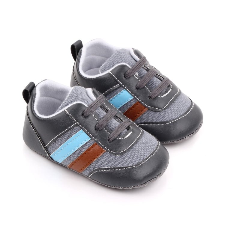 D2566 Soft Soled Non - slip Baby Walking Shoes, Size: 11cm(Grey) - Mega Discount Store LebanonLebanon