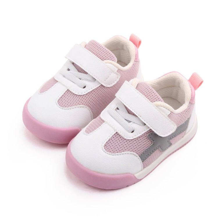 D2678 Autumn Baby Shoes Super Skin Children Sport White Shoees, Size: 19(Pink) - Mega Discount Store LebanonLebanon