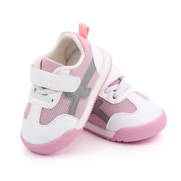 D2678 Autumn Baby Shoes Super Skin Children Sport White Shoees, Size: 19(Pink) - Mega Discount Store LebanonLebanon