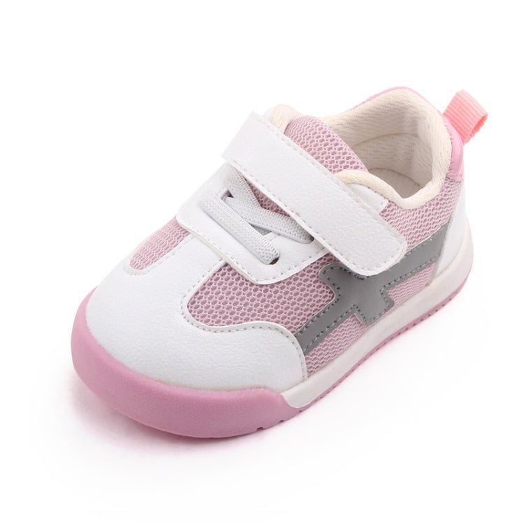 D2678 Autumn Baby Shoes Super Skin Children Sport White Shoees, Size: 19(Pink) - Mega Discount Store LebanonLebanon