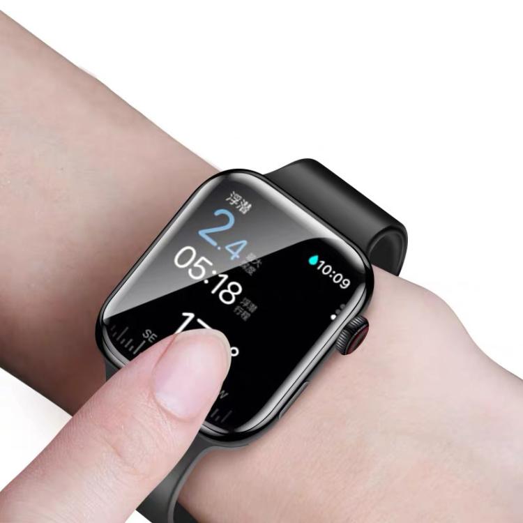 For Apple Watch Series 10/11 46mm Tempered Glass Screen Protector Upgraded Auto - Align Installation Kit(Orange) - Mega Discount Store LebanonLebanon