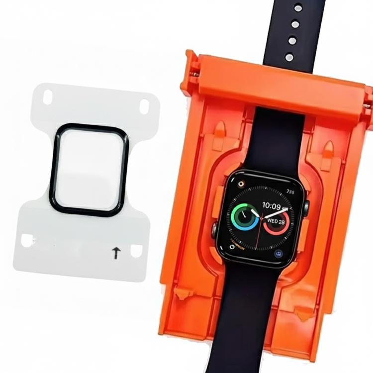 For Apple Watch Series 3/2/1 42mm Tempered Glass Screen Protector Upgraded Auto - Align Installation Kit(Orange) - Mega Discount Store LebanonLebanon