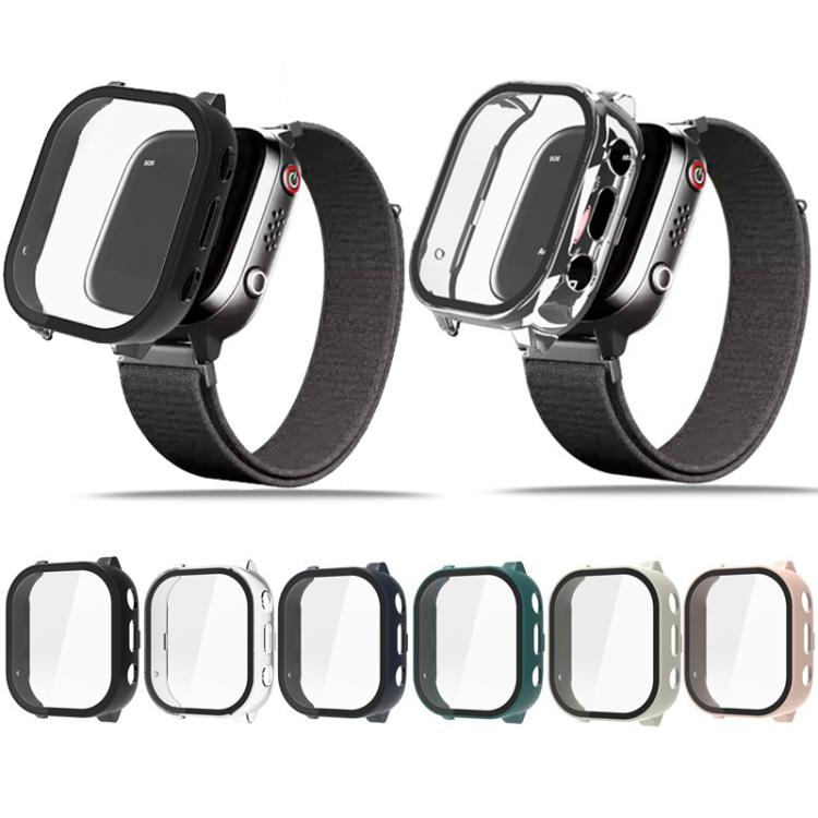 For Cosmo JrTrack 3 Tempered Glass Film Integrated PC Watch Protective Cover(Ivory White) - Mega Discount Store LebanonLebanon
