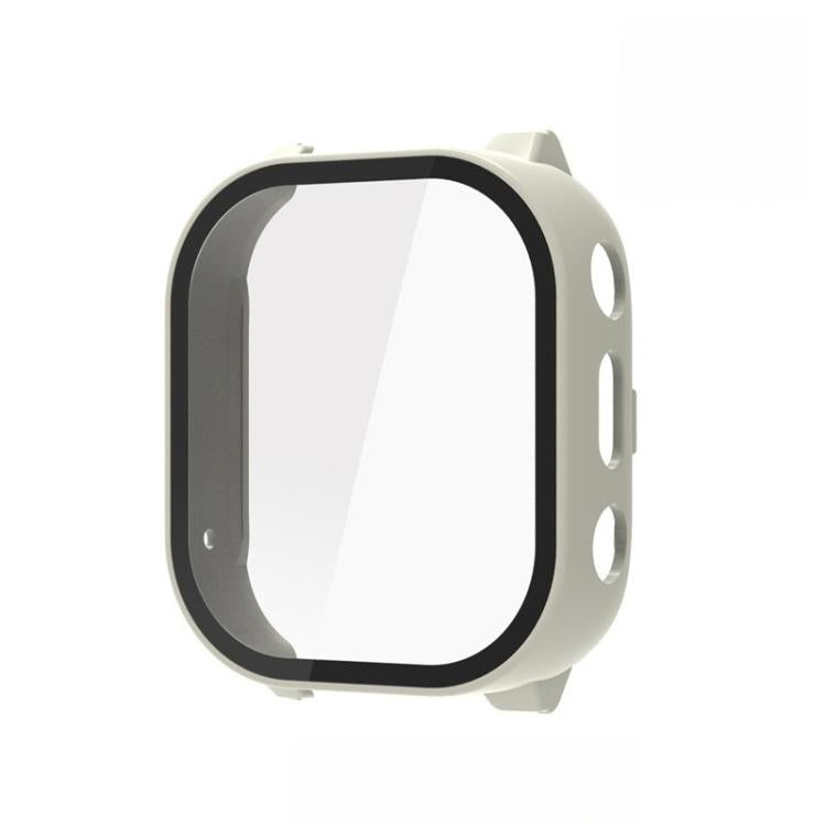 For Cosmo JrTrack 3 Tempered Glass Film Integrated PC Watch Protective Cover(Ivory White) - Mega Discount Store LebanonLebanon