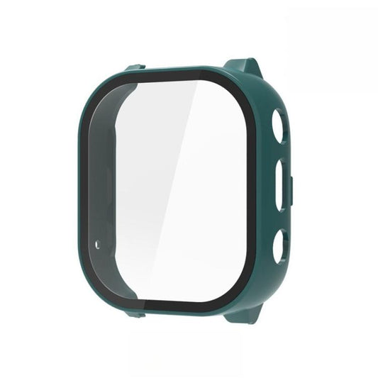 For Cosmo JrTrack 3 Tempered Glass Film Integrated PC Watch Protective Cover(Pine Needle Green) - Mega Discount Store LebanonLebanon