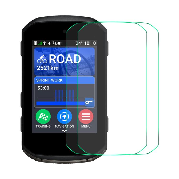 For Garmin Edge 850 / 550 2pcs ENKAY Hat - Prince 0.2mm 9H Tempered Glass Screen Protector Watch Film - Mega Discount Store LebanonLebanon