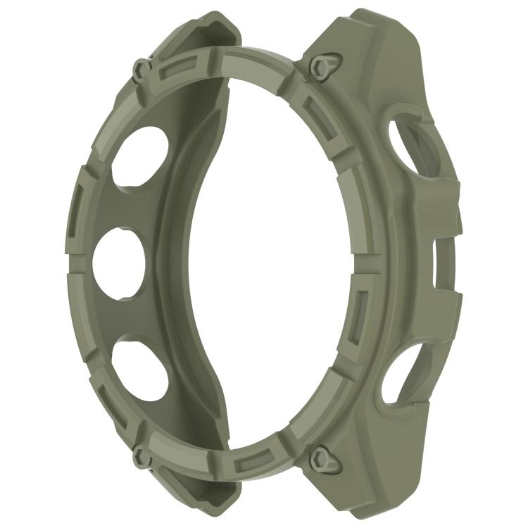 For Garmin Fenix 8 Pro 47mm AMOLED Armor Hollow TPU Half Coverage Watch Protective Cover(Juugle Green) - Mega Discount Store LebanonLebanon
