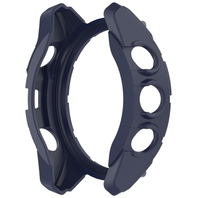 For Garmin Fenix 8 Pro 47mm AMOLED Armor Hollow TPU Half Coverage Watch Protective Cover(Midnight Blue) - Mega Discount Store LebanonLebanon