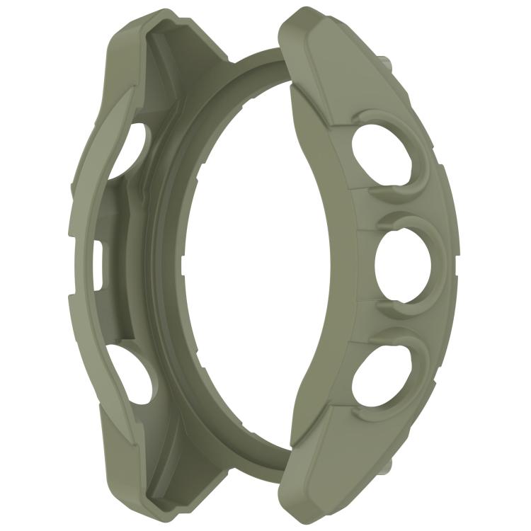 For Garmin Fenix 8 Pro 51mm AMOLED Armor Hollow TPU Half Coverage Watch Protective Cover(Juugle Green) - Mega Discount Store LebanonLebanon