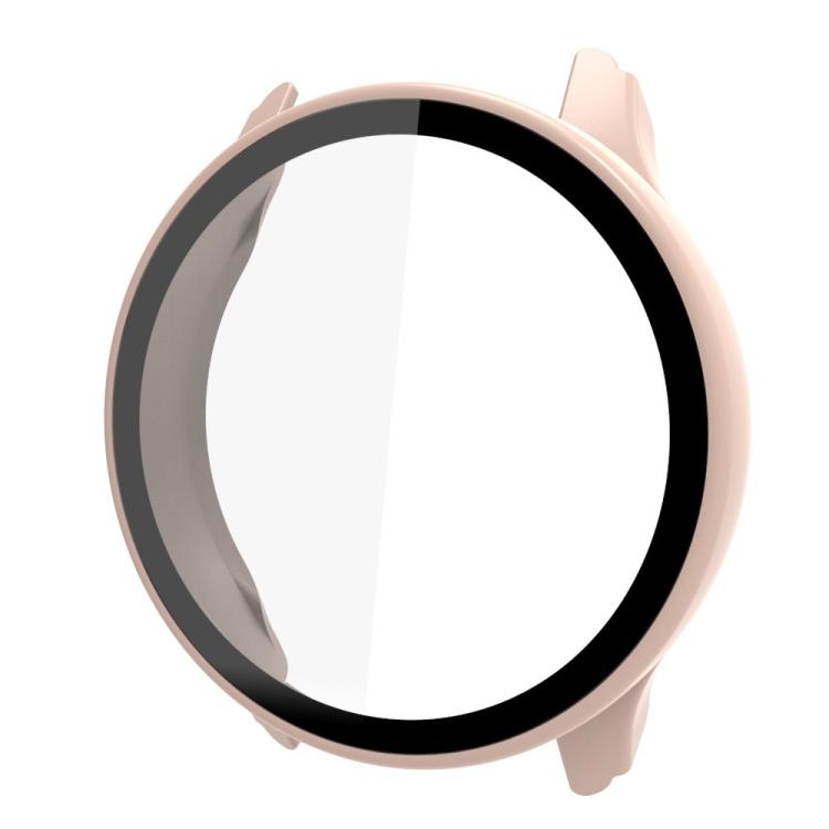 For Garmin Move Trend Tempered Glass Film Integrated PC Watch Protective Cover(Pink) - Mega Discount Store LebanonLebanon