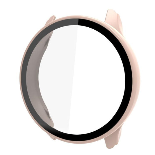 For Garmin Move Trend Tempered Glass Film Integrated PC Watch Protective Cover(Pink) - Mega Discount Store LebanonLebanon