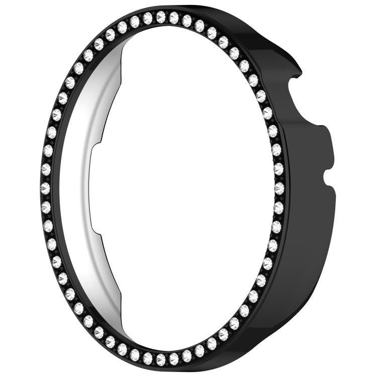 For Honor Watch Fit Elegant Single Row Diamond Half Coverage Hollow TPU Watch Cover(Black) - Mega Discount Store LebanonLebanon