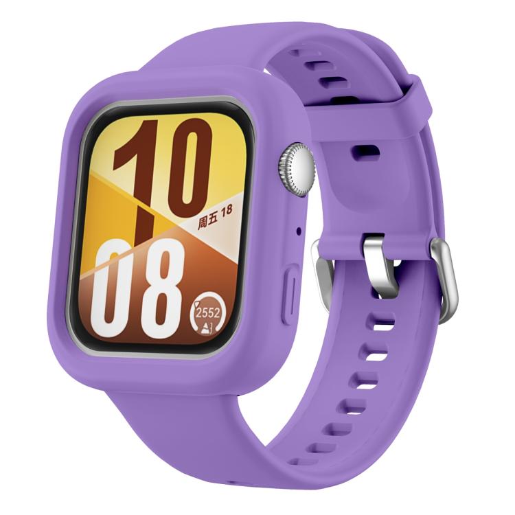 For Huawei Watch Fit 4 Silicone Watch Protective Case(Dark Purple) - Mega Discount Store LebanonLebanon