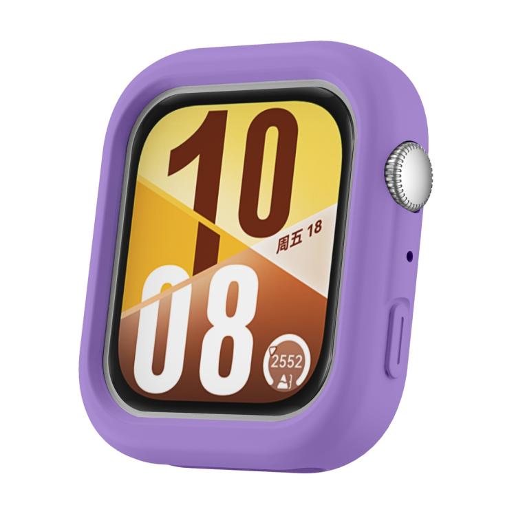 For Huawei Watch Fit 4 Silicone Watch Protective Case(Dark Purple) - Mega Discount Store LebanonLebanon