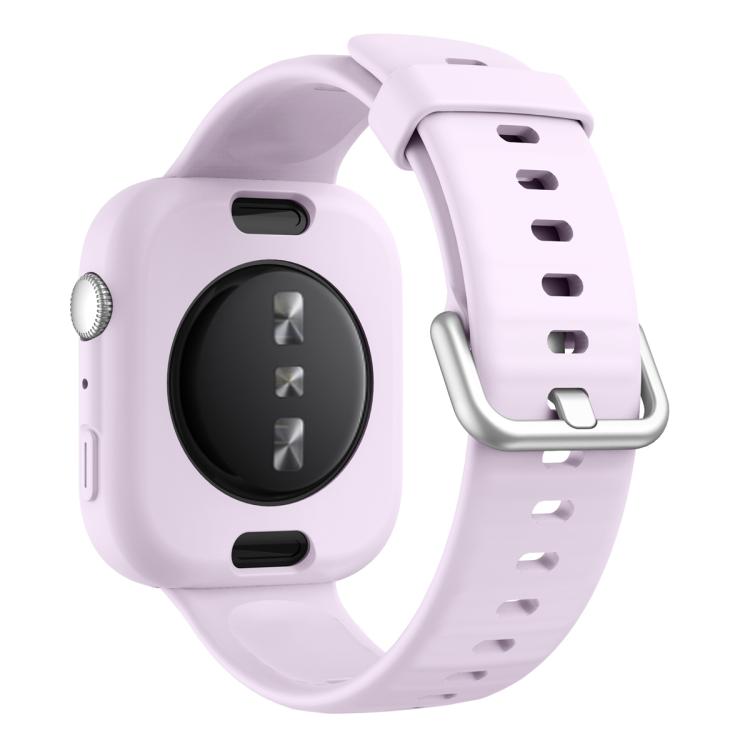 For Huawei Watch Fit 4 Silicone Watch Protective Case(Light Purple) - Mega Discount Store LebanonLebanon