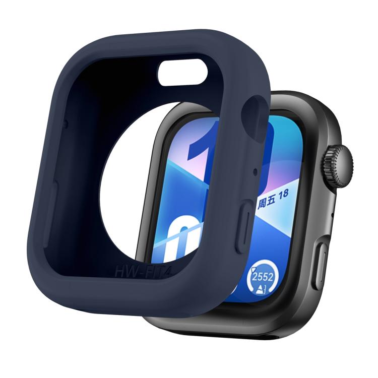 For Huawei Watch Fit 4 Silicone Watch Protective Case(Midnight Blue) - Mega Discount Store LebanonLebanon