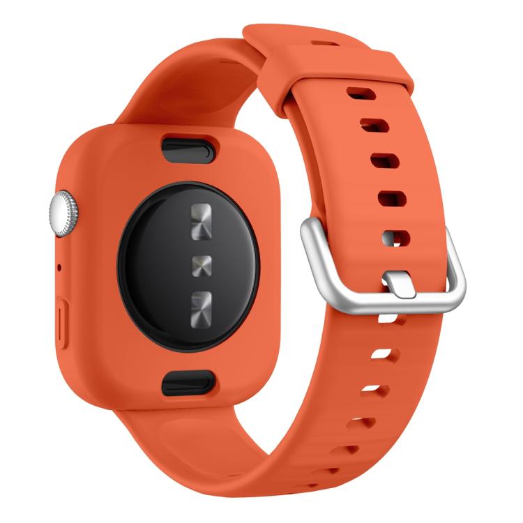 For Huawei Watch Fit 4 Silicone Watch Protective Case(Orange) - Mega Discount Store LebanonLebanon