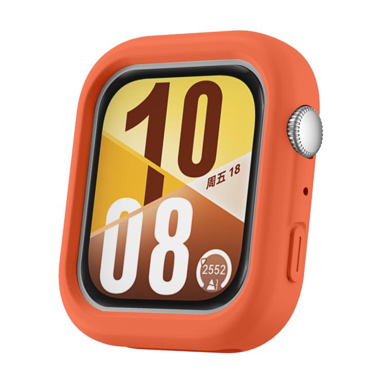 For Huawei Watch Fit 4 Silicone Watch Protective Case(Orange) - Mega Discount Store LebanonLebanon