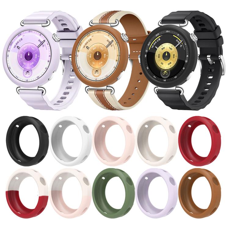 For Huawei Watch GT 6 41mm Soft Silicone Watch Protective Cover(Saddle Brown) - Mega Discount Store LebanonLebanon