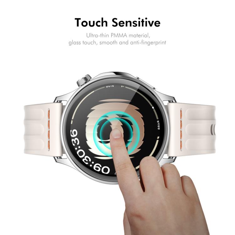 For OPPO Watch S 2pcs ENKAY 3D Full Coverage Soft PC Edge PMMA HD Screen Film - Mega Discount Store LebanonLebanon