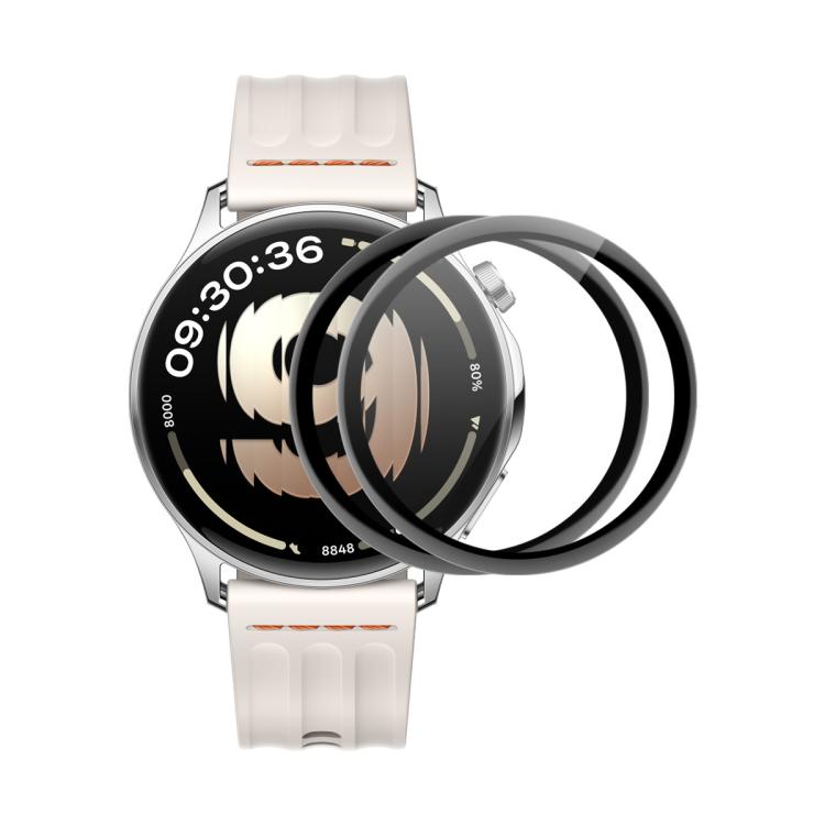 For OPPO Watch S 2pcs ENKAY 3D Full Coverage Soft PC Edge PMMA HD Screen Film - Mega Discount Store LebanonLebanon