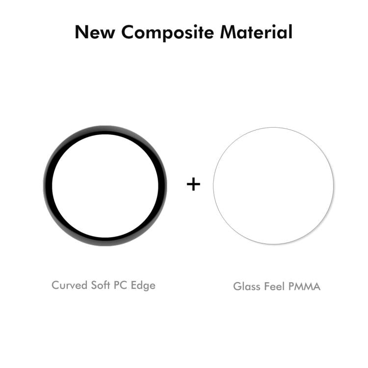For OPPO Watch S 2pcs ENKAY 3D Full Coverage Soft PC Edge PMMA HD Screen Film - Mega Discount Store LebanonLebanon