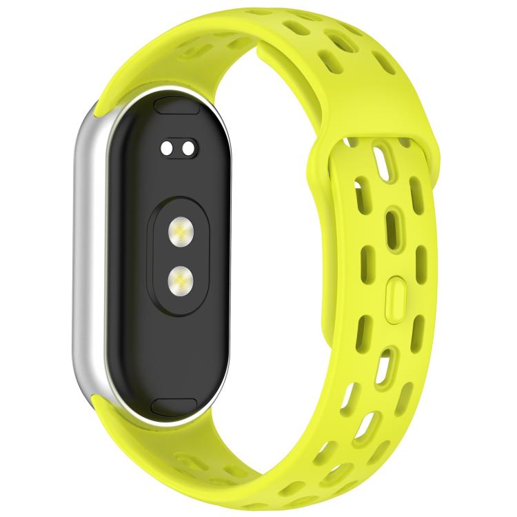 For Xiaomi Smart Band 10 / 9 / 8 Honeycomb Hole Breathable TPU Watch Band(Green) - Mega Discount Store LebanonLebanon