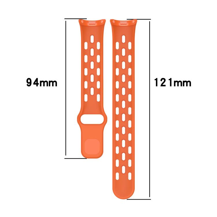 For Xiaomi Smart Band 10 / 9 / 8 Honeycomb Hole Breathable TPU Watch Band(Light Pink) - Mega Discount Store LebanonLebanon