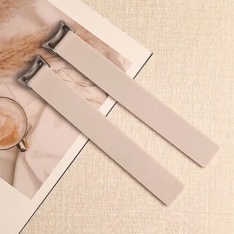 For Xiaomi Smart Band 10 / 9 / 8 Lychee Texture Soft Magnetic Silicone Watch Strap(Starlihgt) - Mega Discount Store LebanonLebanon
