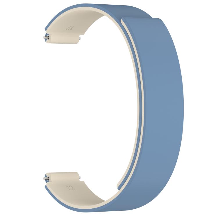 For Xiaomi Smart Band 10 / 9 / 8 Soft Silicone Magnetic Watch Band(Blue Starlight) - Mega Discount Store LebanonLebanon